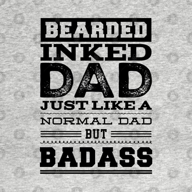 Bearded, inked dad by NotoriousMedia